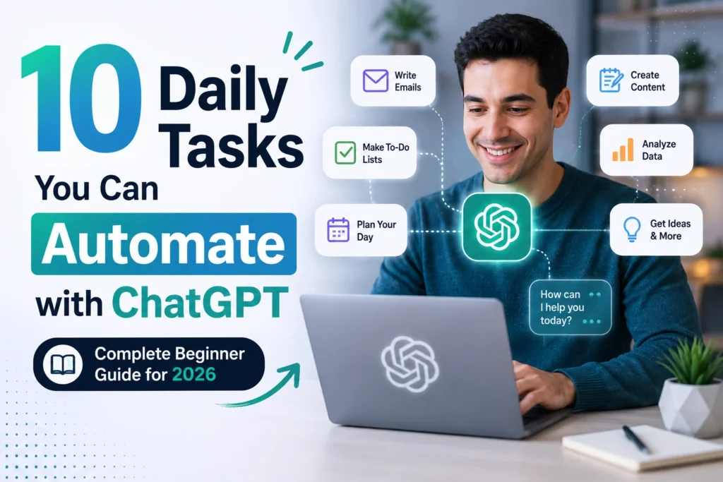 10 Daily Tasks You Can Automate Using ChatGPT (Complete Beginner Guide for 2026)