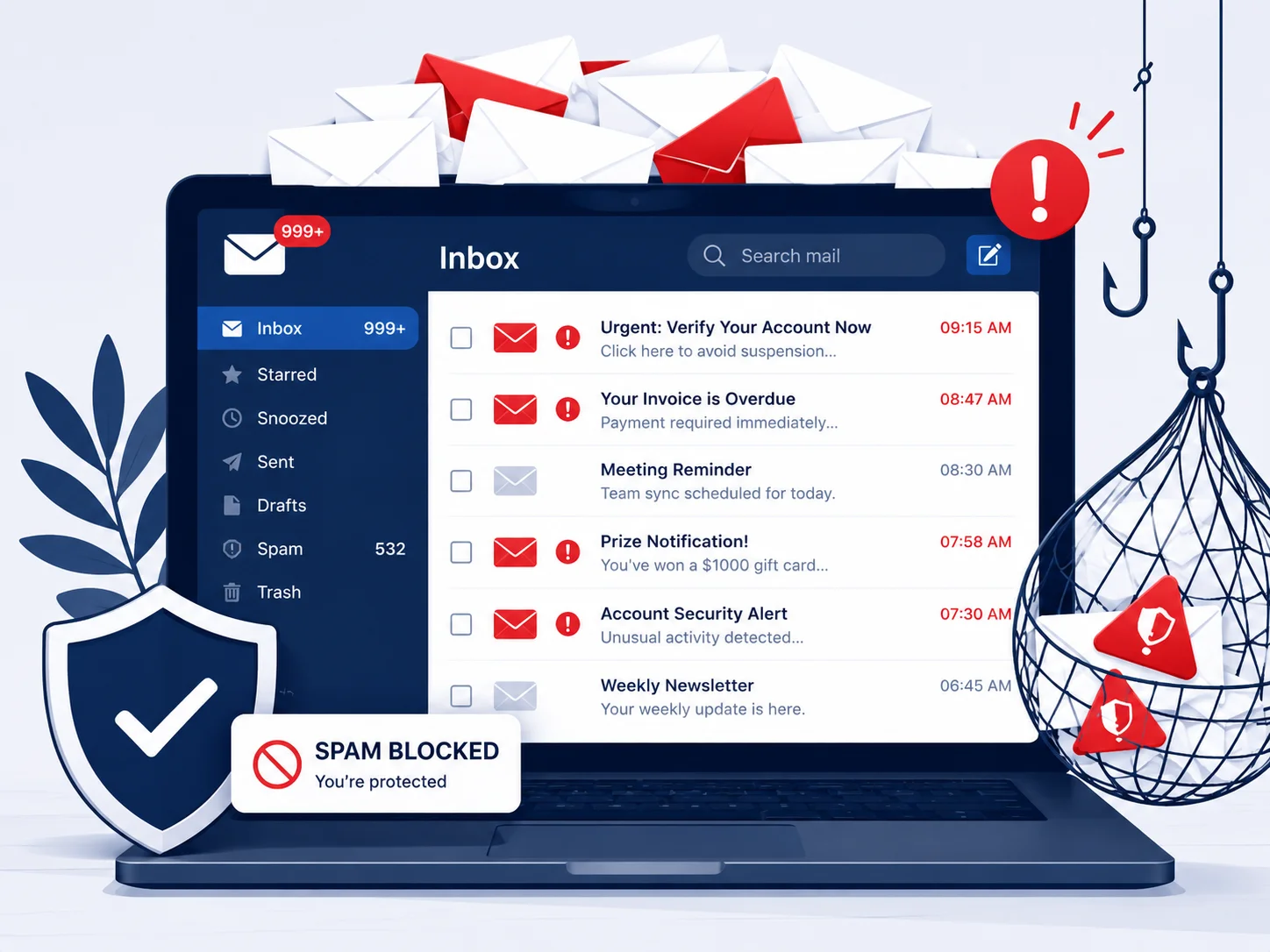How to Stop Spam Emails in 2026