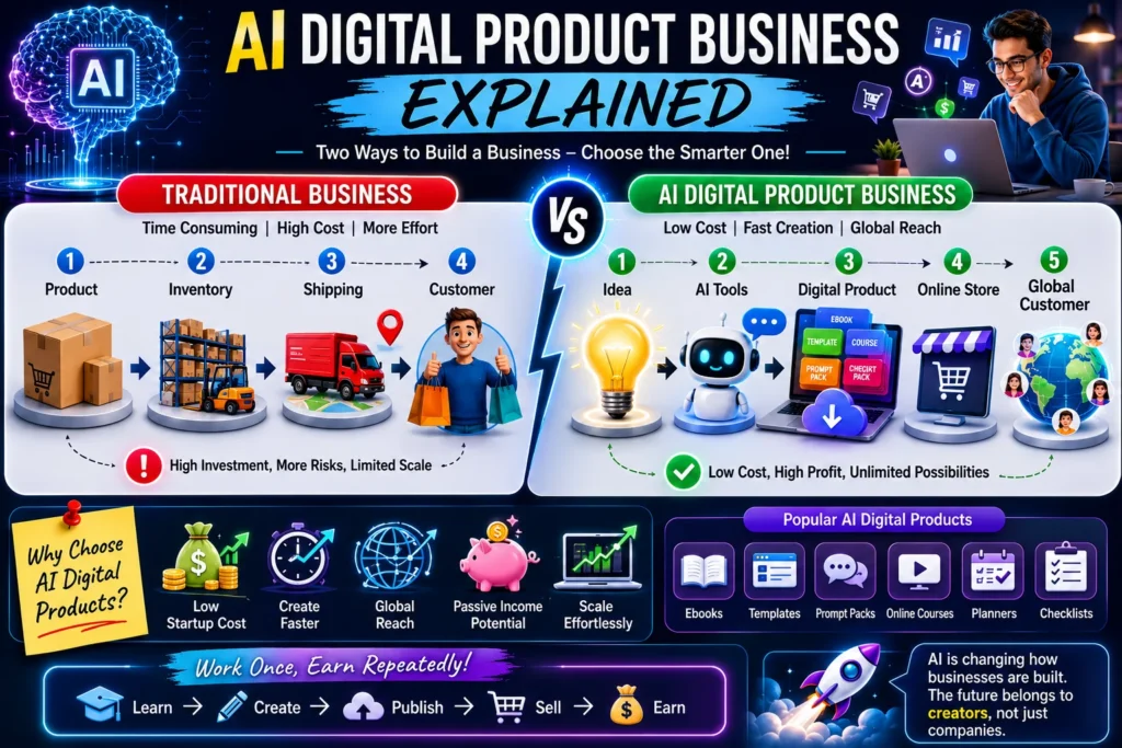 AI Digital Product Business Explained