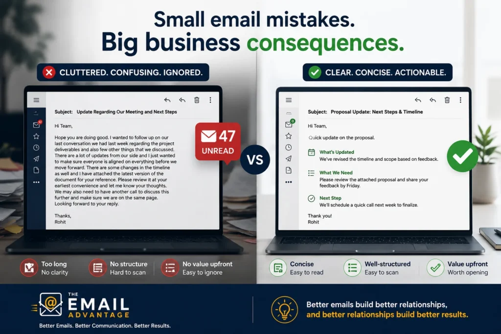 The Biggest Email Mistakes Professionals Make (And How To Fix Them) The Email Advantage