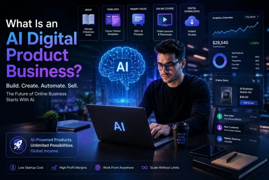 What Is an AI Digital Product Business